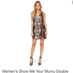 Show me your MUMU Double Dipper sequin dress NWT